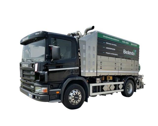 Camion per spurgo e pulizia fognature