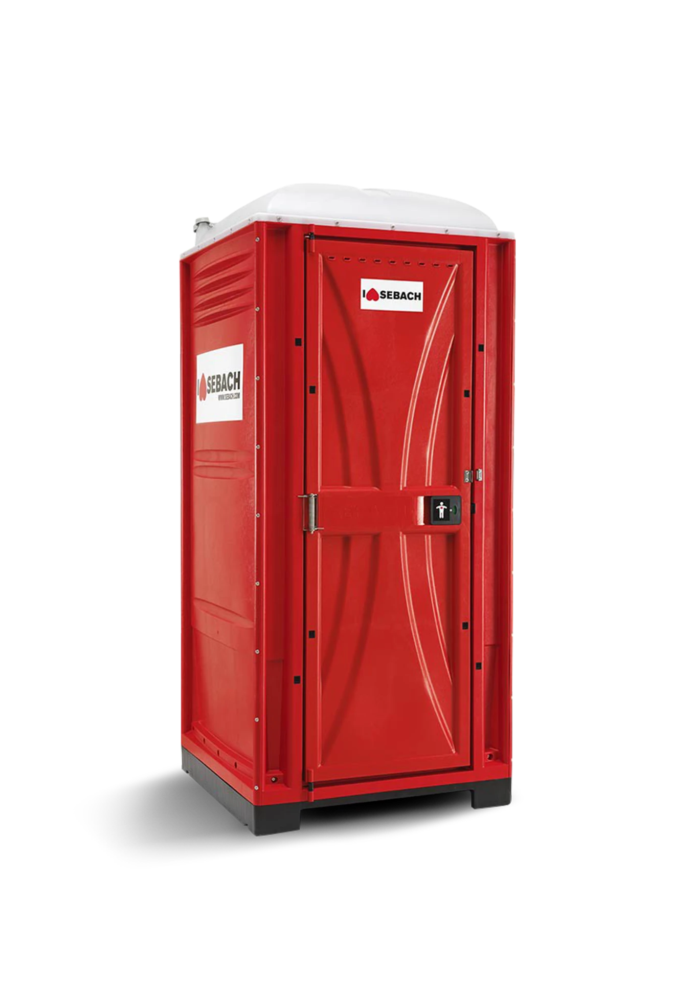 Bagno mobile Sebach singolo rosso